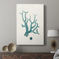 Antique Coastal Coral IX - Canvas Art Print