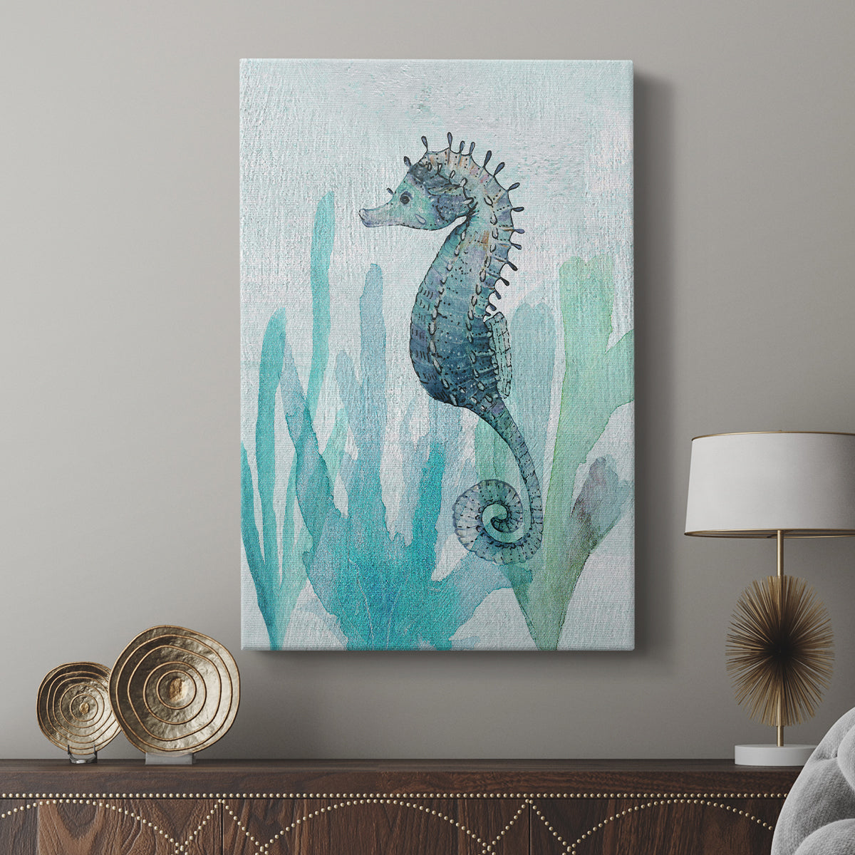 Seahorse II - Canvas Art Print