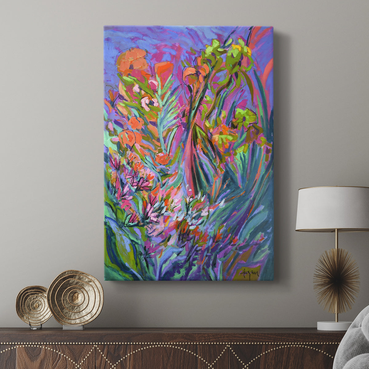 Unfettered Desires II - Canvas Art Print
