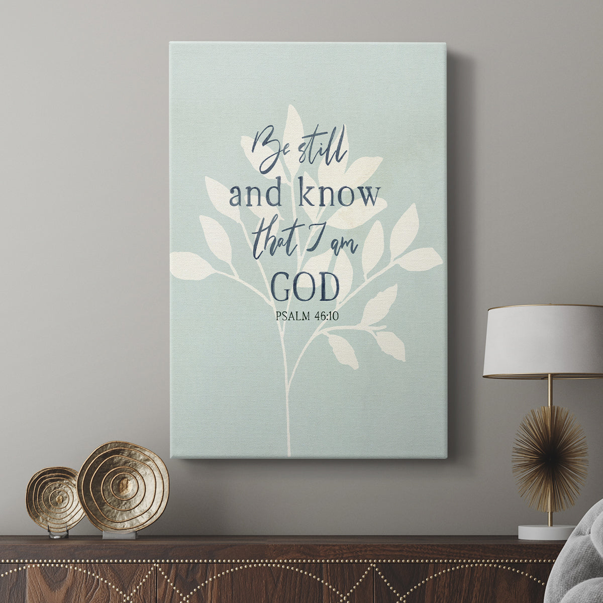 Be Still - Canvas Art Print