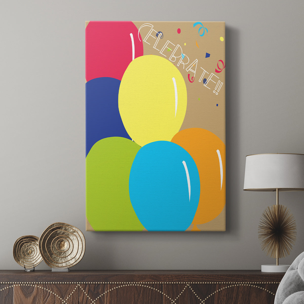 Celebrate - Canvas Art Print