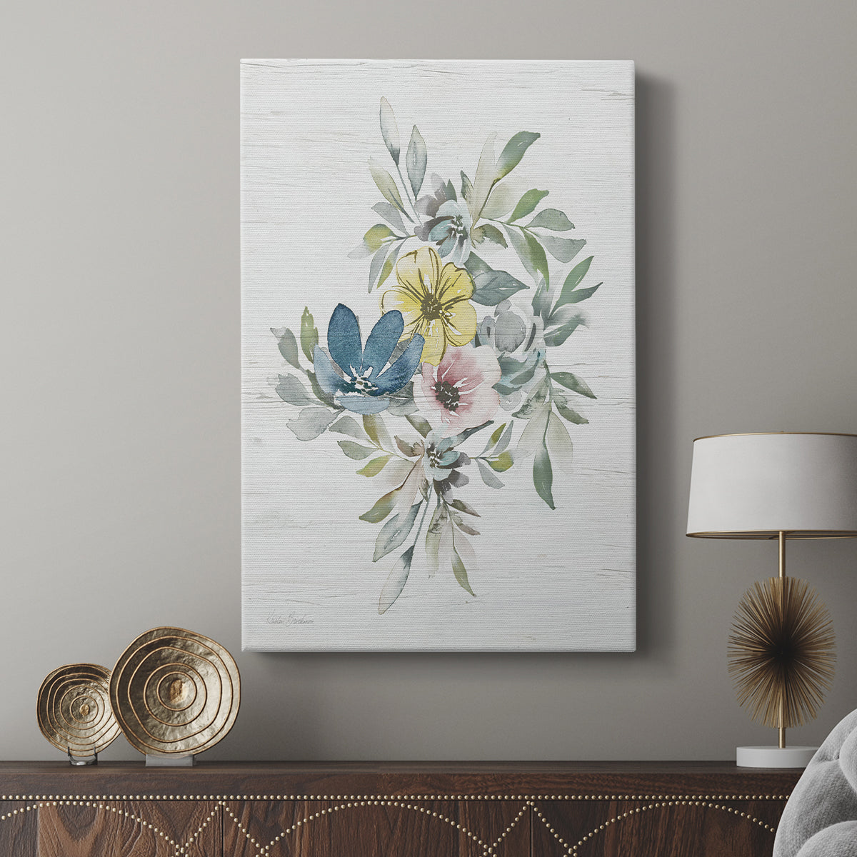 Spring Meadow Arrangement II - Canvas Art Print