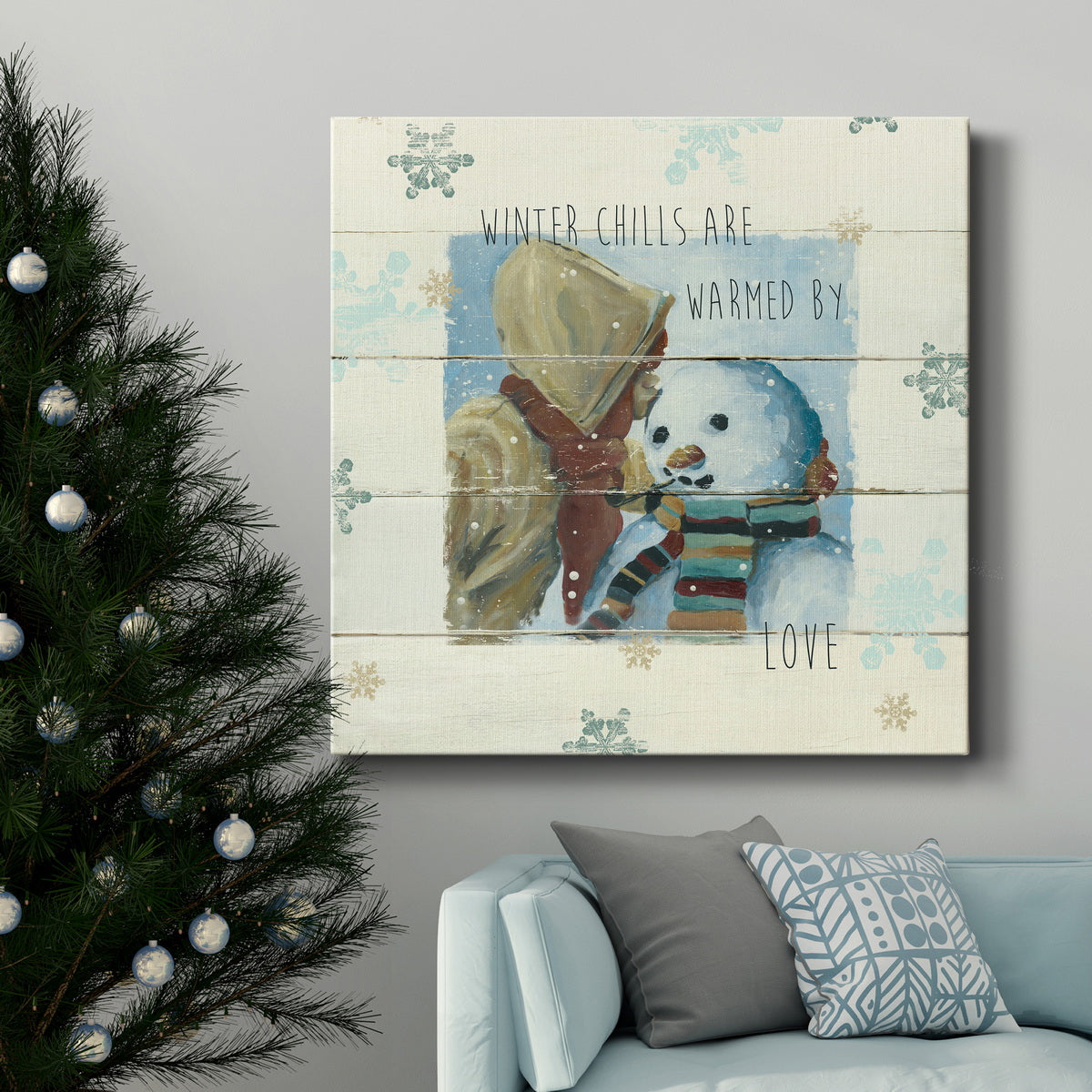 Winter Chills-Premium Gallery Wrapped Canvas - Ready to Hang