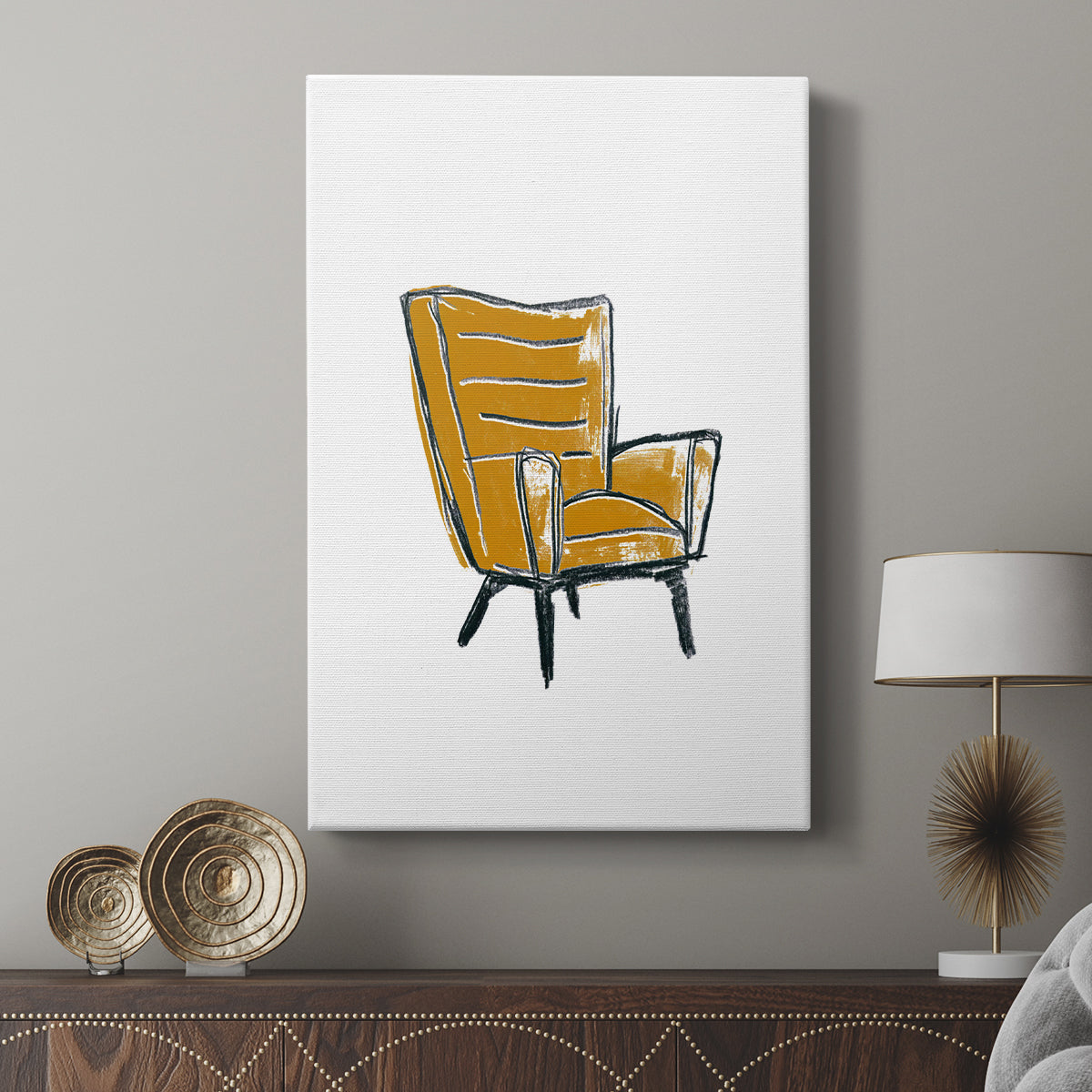 Take a Seat III - Canvas Art Print