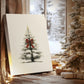 Mistletoe of Frostlit Carol - Canvas Art Print