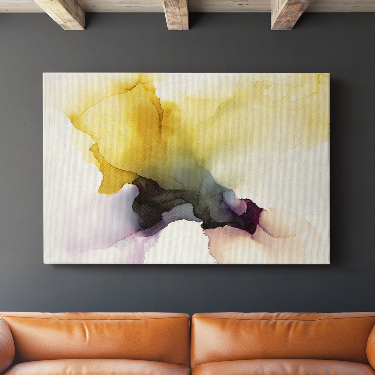 Never Have I Laid Eyes on Equal Beauty in Man or Woman - Canvas Art Print