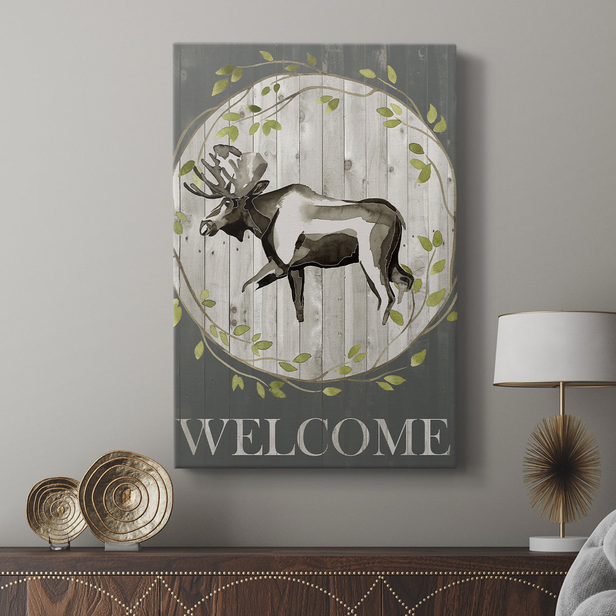 Woodland Welcome IV - Canvas Art Print