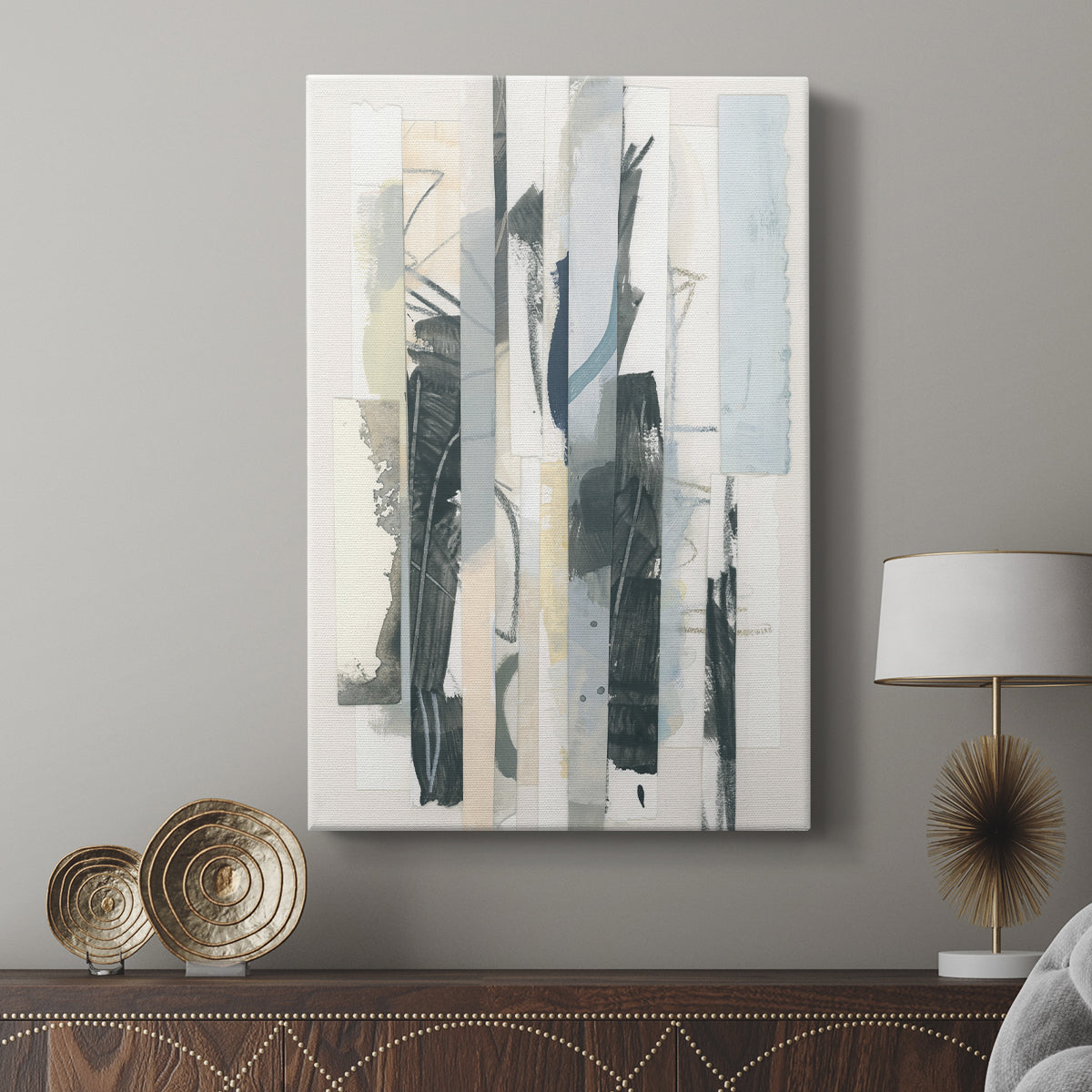 Paper Strata I - Canvas Art Print