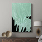 Teal Cascade I - Canvas Art Print