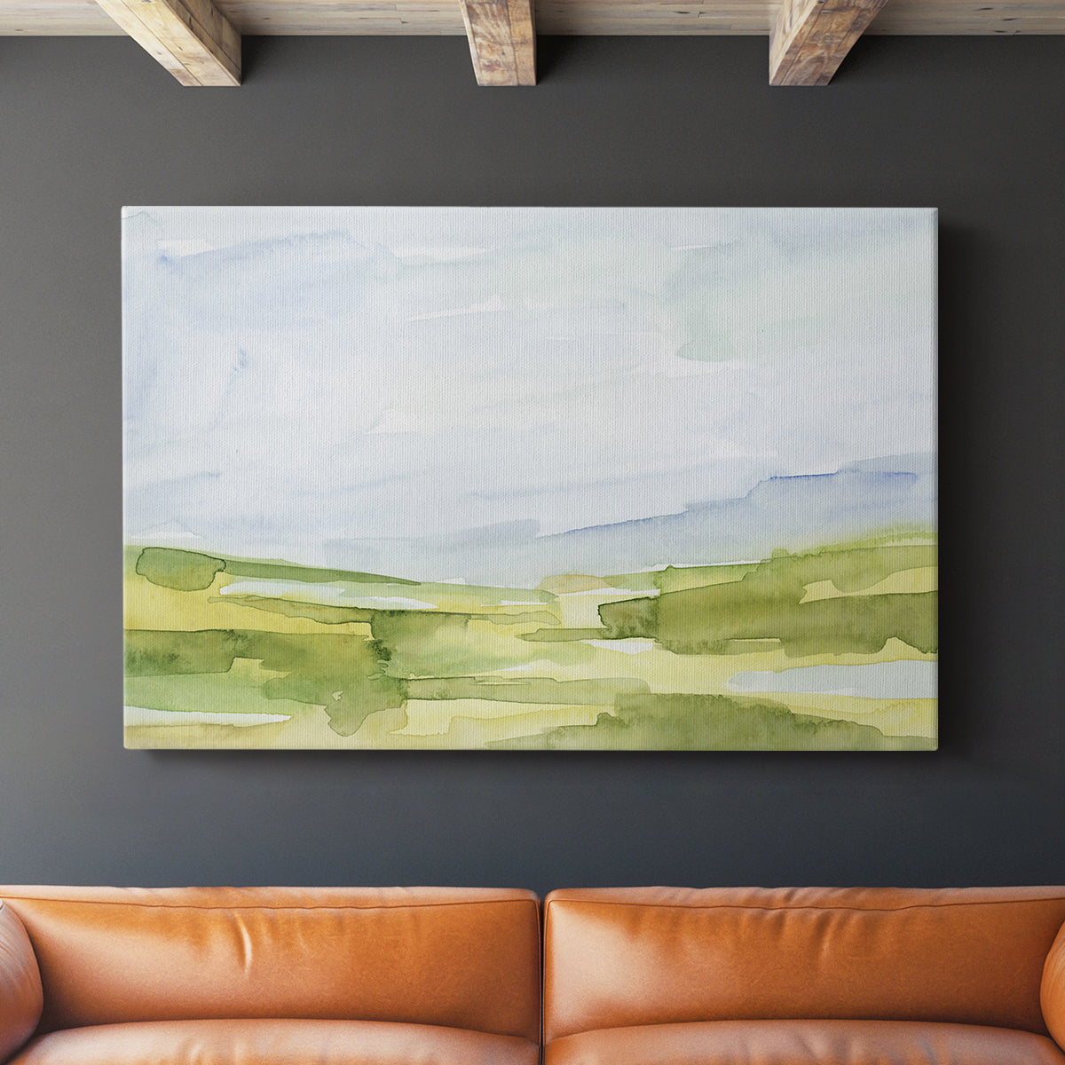 Watery Lowlands IV - Canvas Art Print