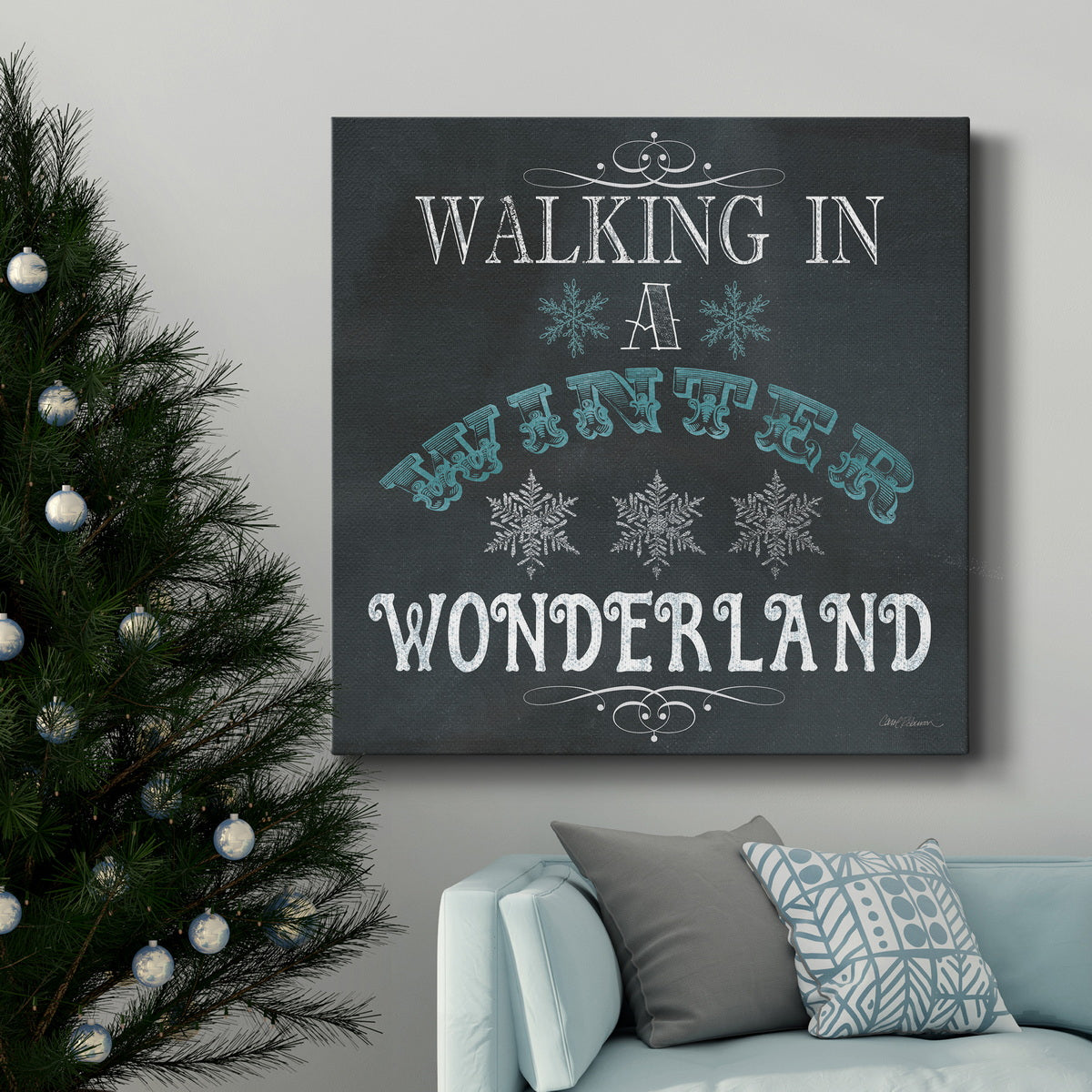 Wonderland Type-Premium Gallery Wrapped Canvas - Ready to Hang