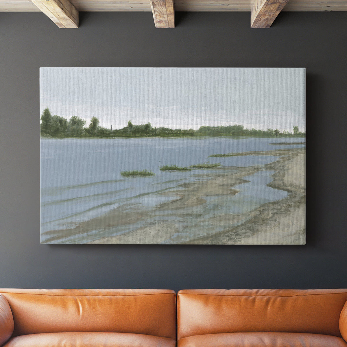 Tidal Sands IV - Canvas Art Print