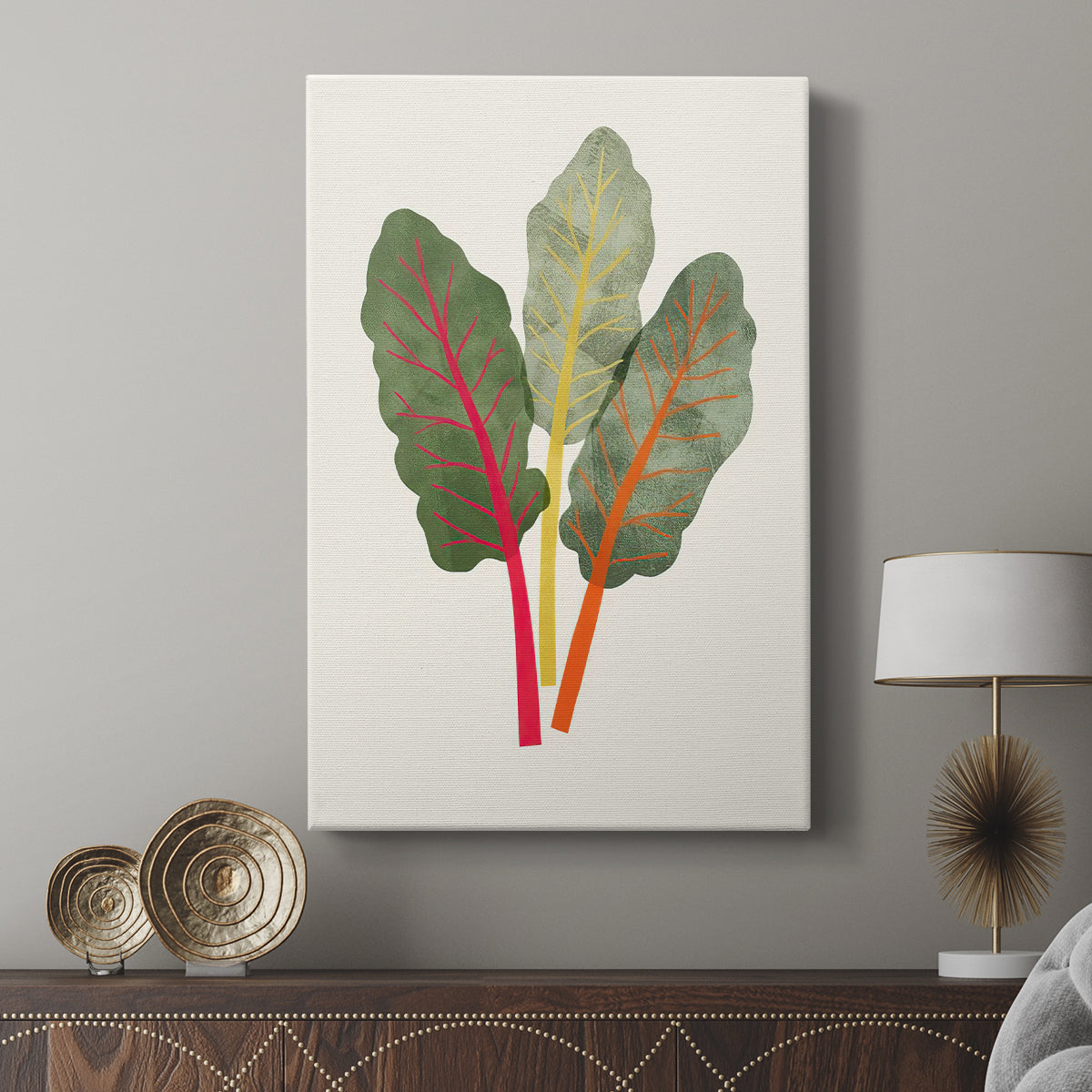 Organic Veg V - Canvas Art Print