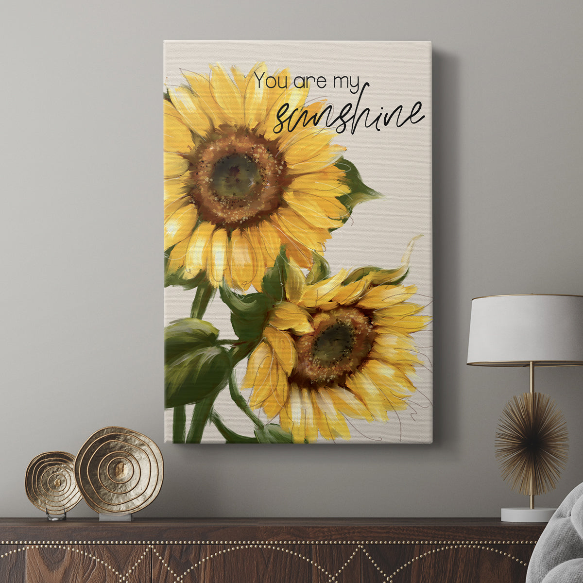 You Are My Sunshine - Canvas Art Print