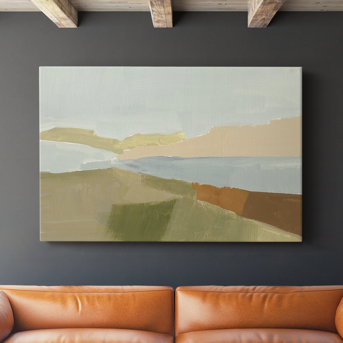 Stacked Landscape III - Canvas Art Print