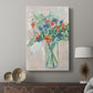 Painterly Soft Bouquet II - Canvas Art Print