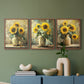 Floral Study Series CLXXI - Restickable Framed Art Set