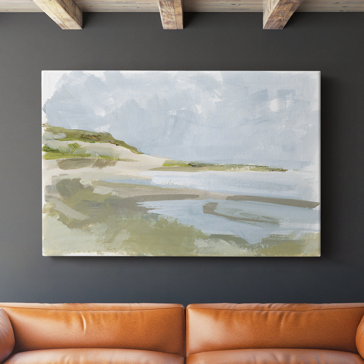 Sea Cove Impression II - Canvas Art Print