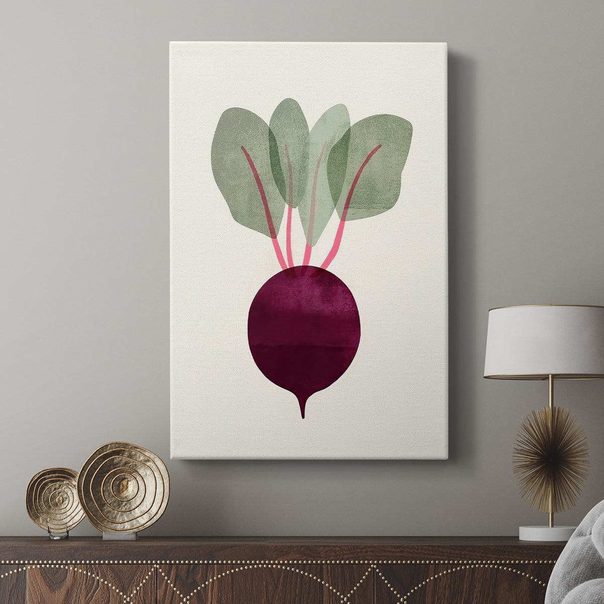 Organic Veg IX - Canvas Art Print