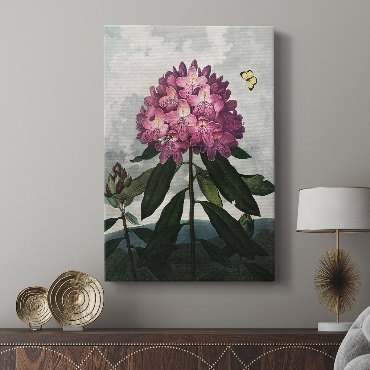 Temple of Flora X - Canvas Art Print