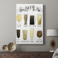 Beer Info Graphic - Canvas Art Print