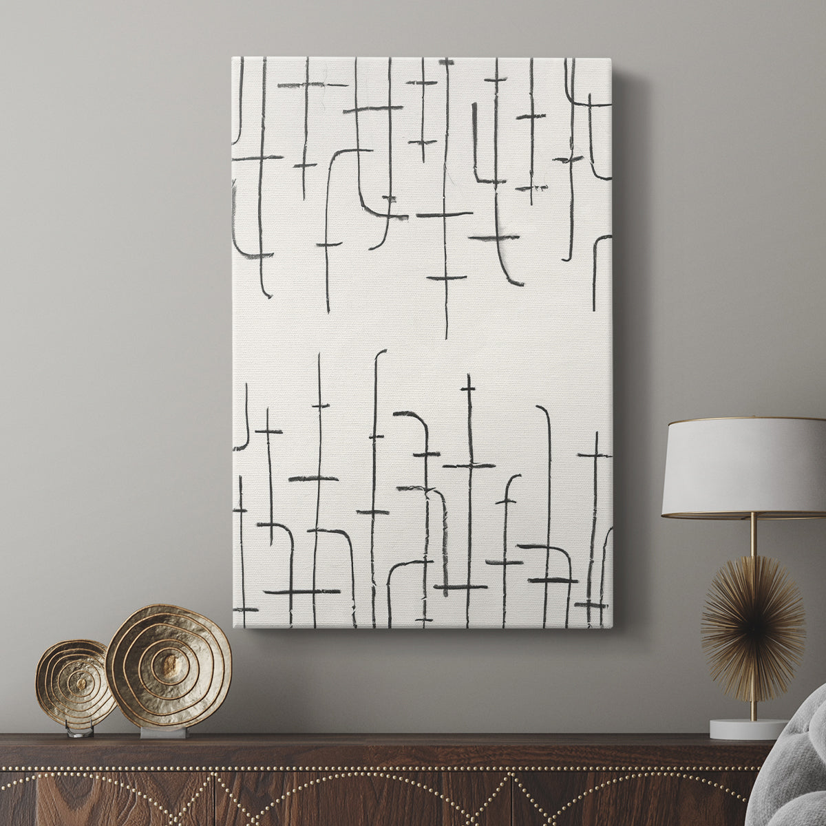 Vertical Arrangement I - Canvas Art Print