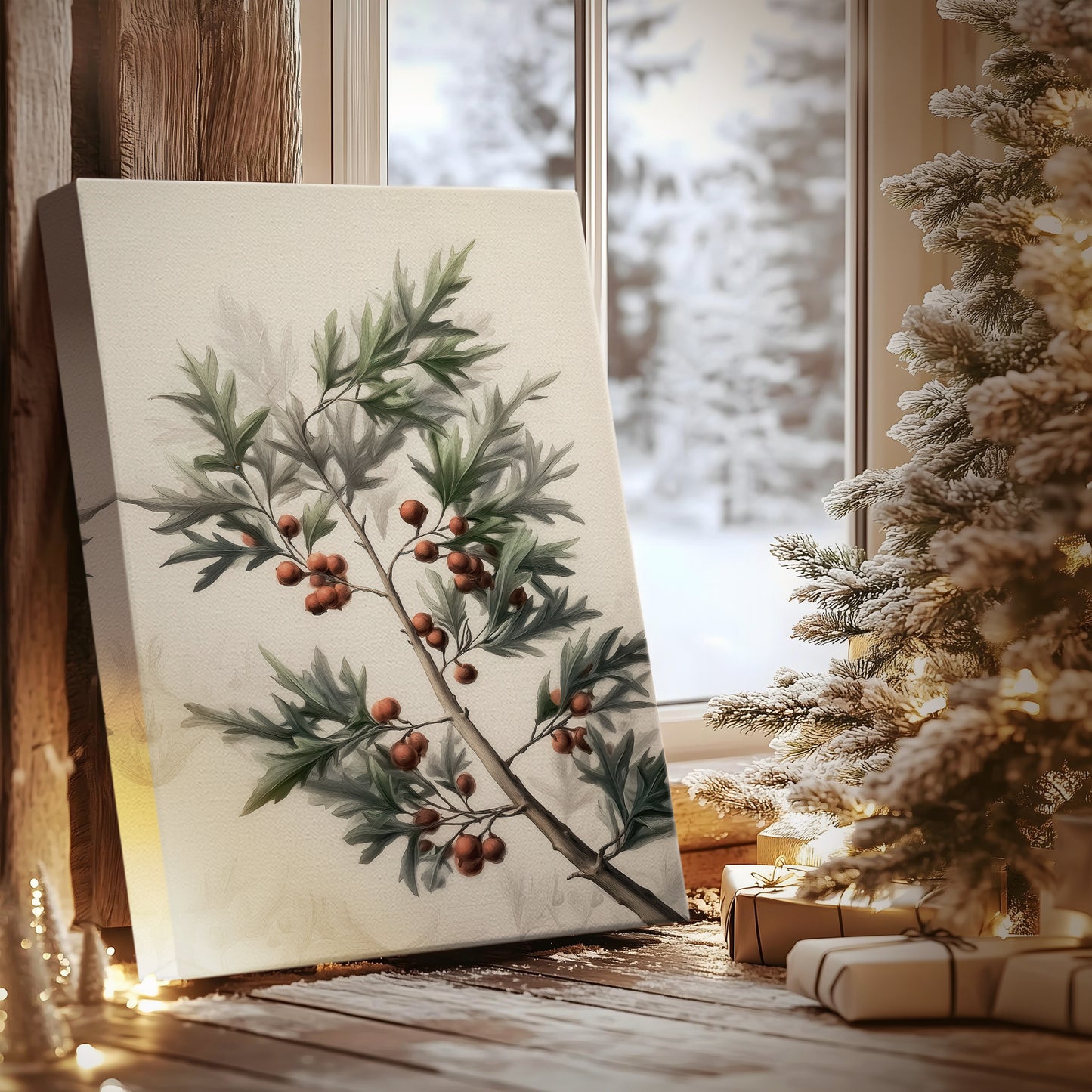 Sugar Bells at Midnight - Canvas Art Print