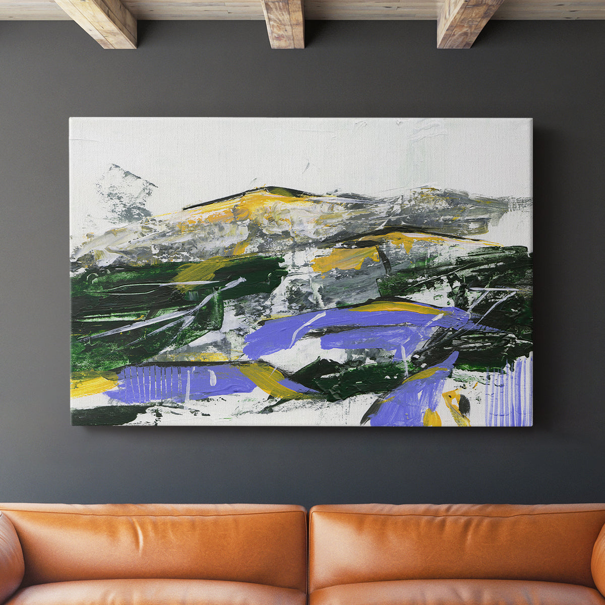 Silent Mountain II - Canvas Art Print