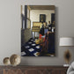 Canvas art print featuring a quiet domestic setting with balanced structure displayed in a modern interior space.