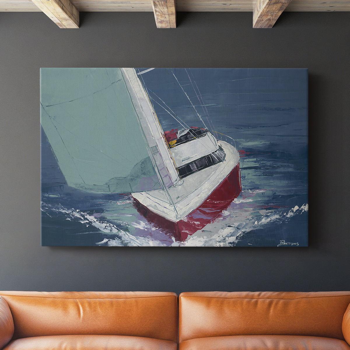 Day Sailing - Canvas Art Print