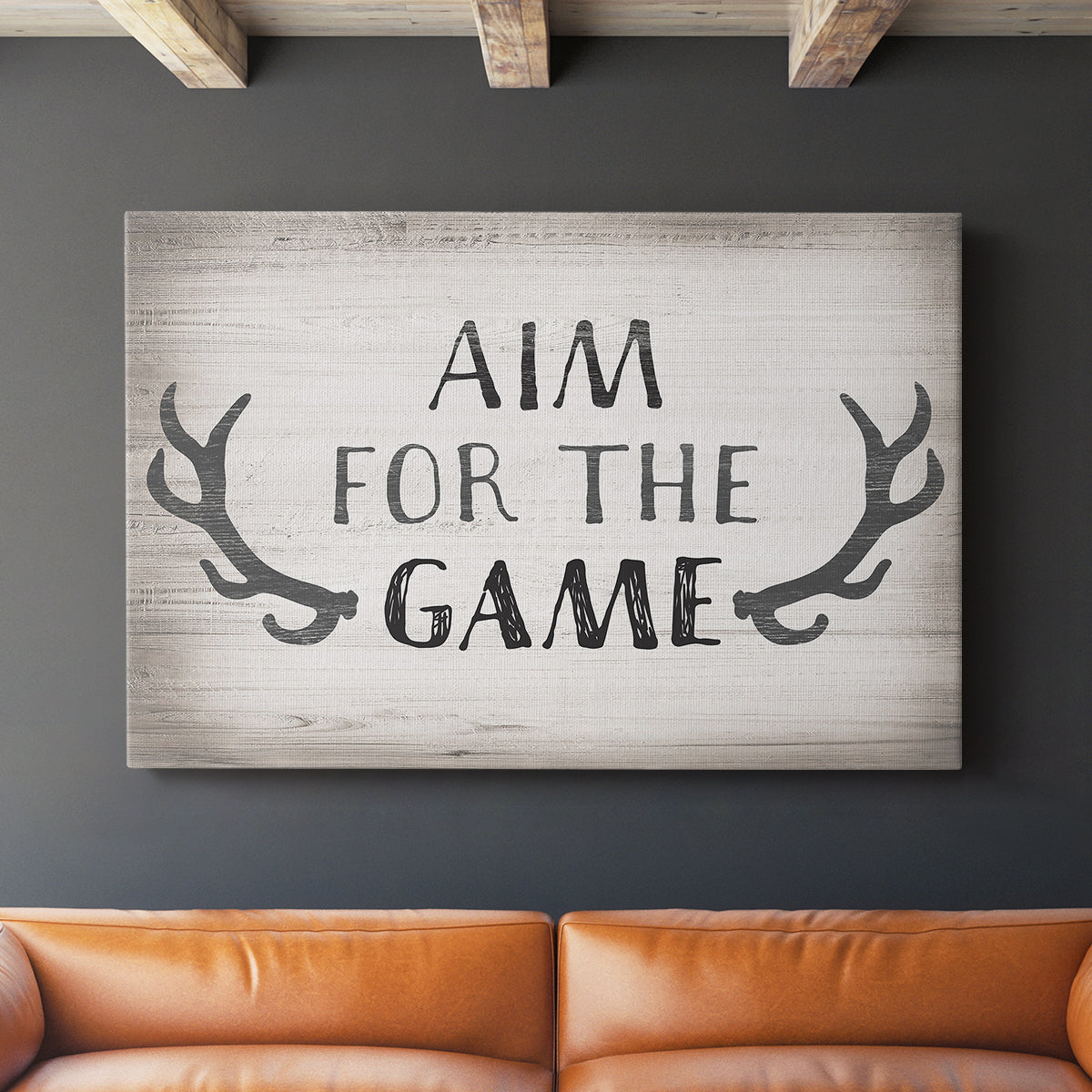 Aim Game - Canvas Art Print