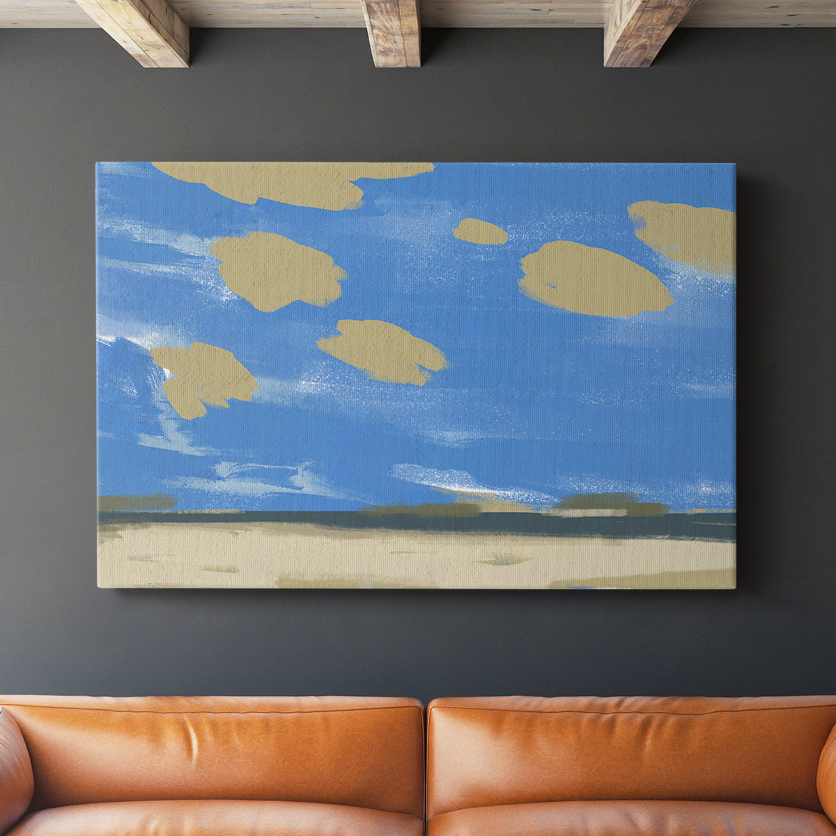 Textured Beachscape I - Canvas Art Print
