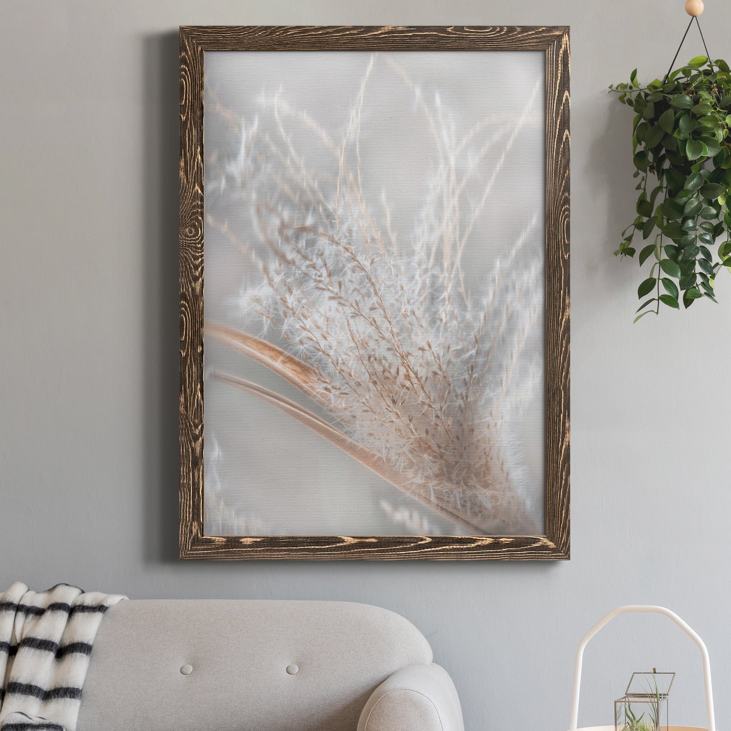 Summer Wisps II - Premium Canvas Framed in Barnwood - Ready to Hang