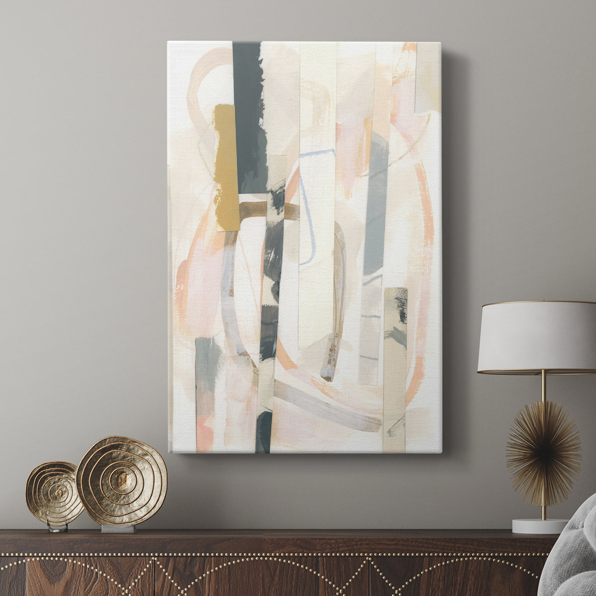 Melon Litmus II - Canvas Art Print