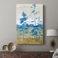 Cerulean Spruce II - Canvas Art Print