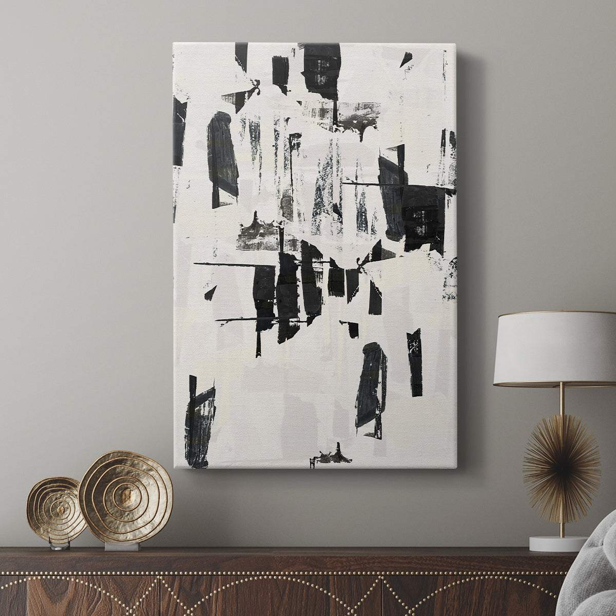 Tiles & Texture Abstract Angles VI - Canvas Art Print