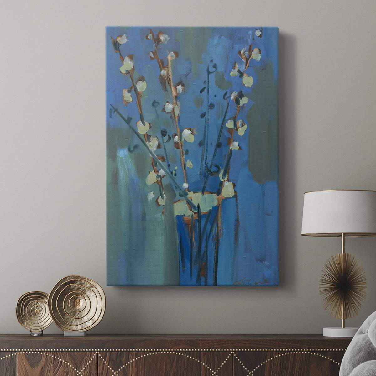 Winter Willow II - Canvas Art Print