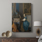 Canvas art print featuring a quiet composition with instrument and gentle tones displayed in a modern interior space.