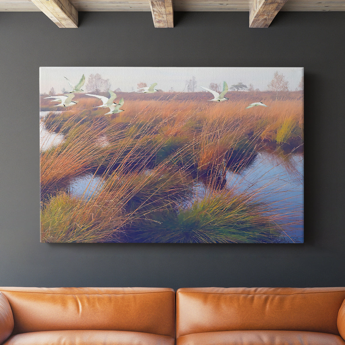 Marshland Hues II - Canvas Art Print