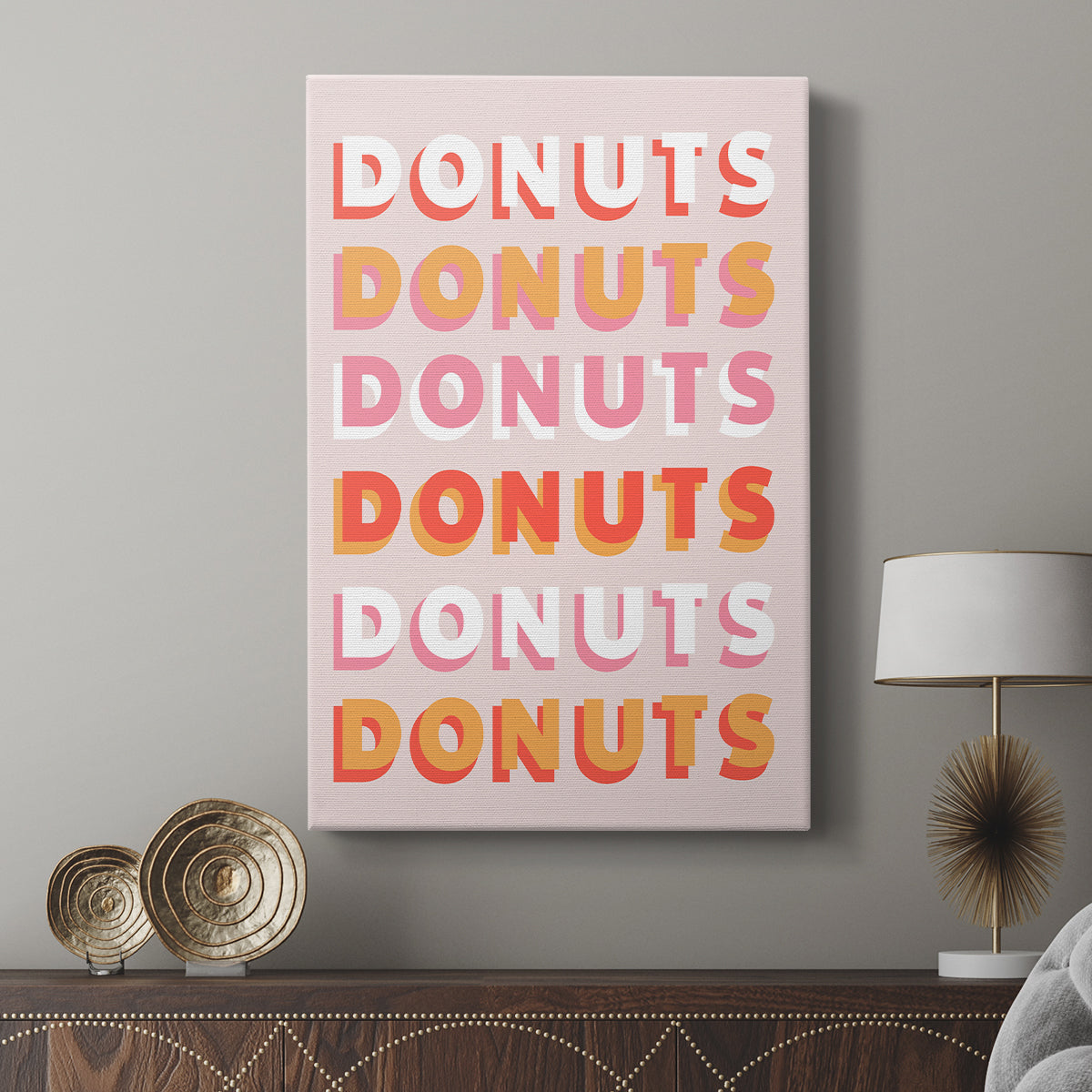Donuts - Canvas Art Print