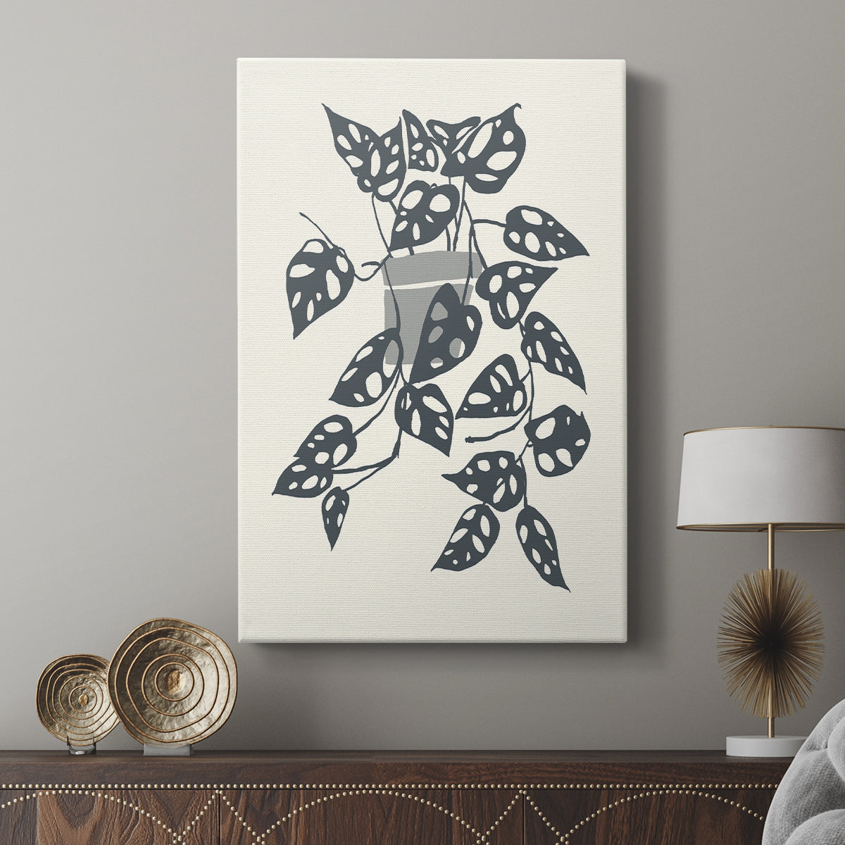 Growing Leaves II - Canvas Art Print