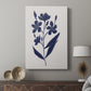 Indigo Botanical Study I - Canvas Art Print