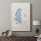 Blue Marine Algae VI - Canvas Art Print