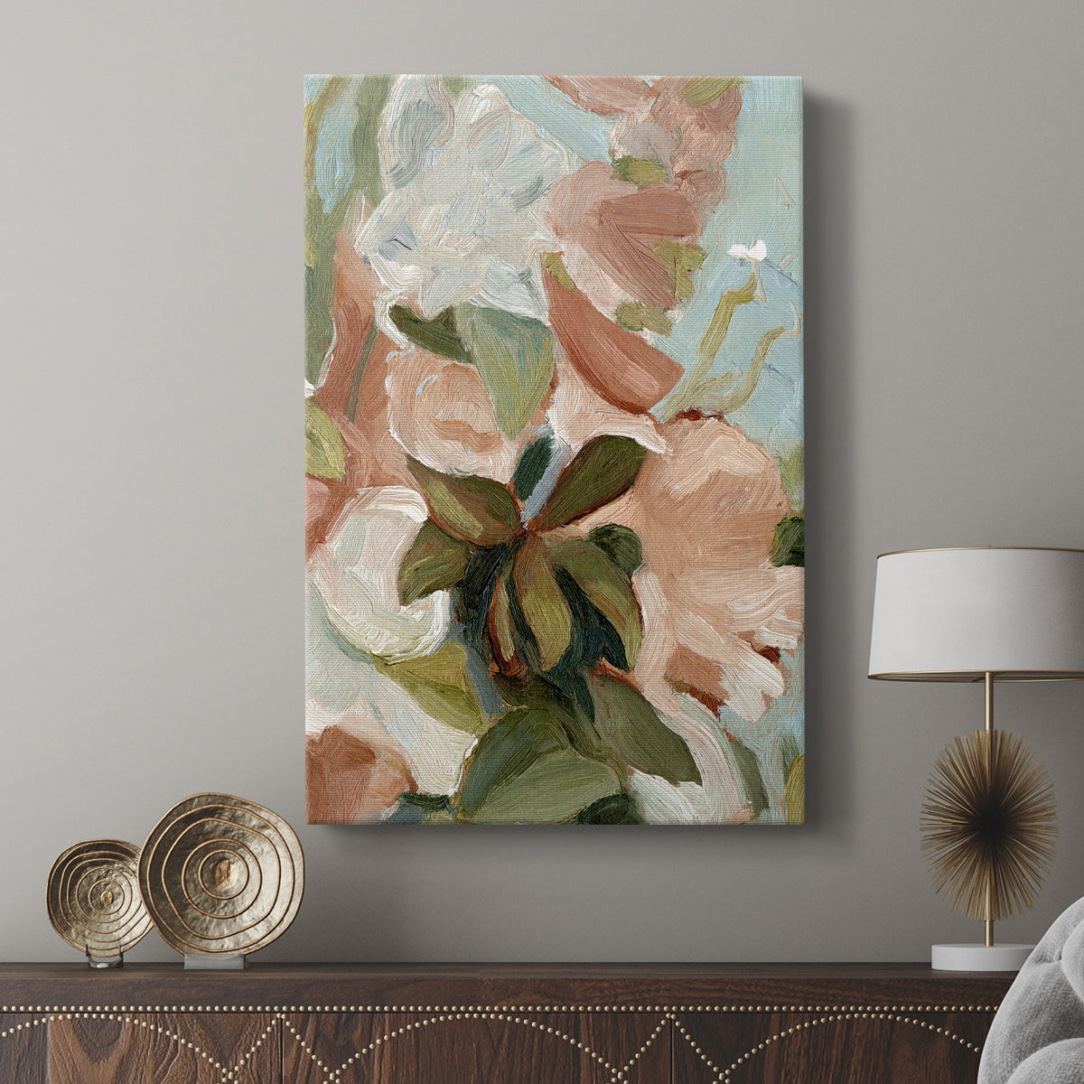 Bouquet Scatter IV - Canvas Art Print