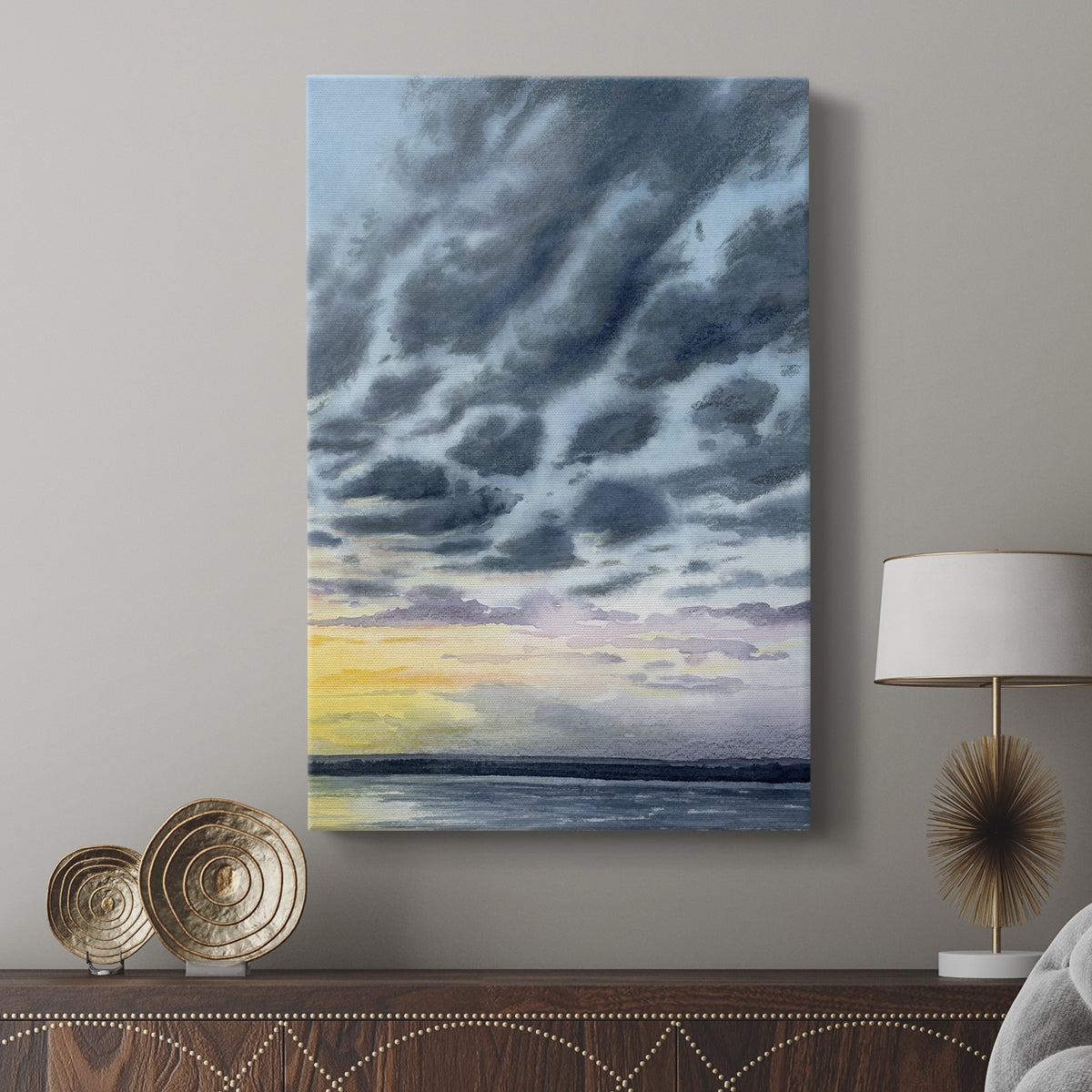 Anastasia Island Sunset II - Canvas Art Print