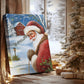 Pale Winter Fir Serenade - Canvas Art Print