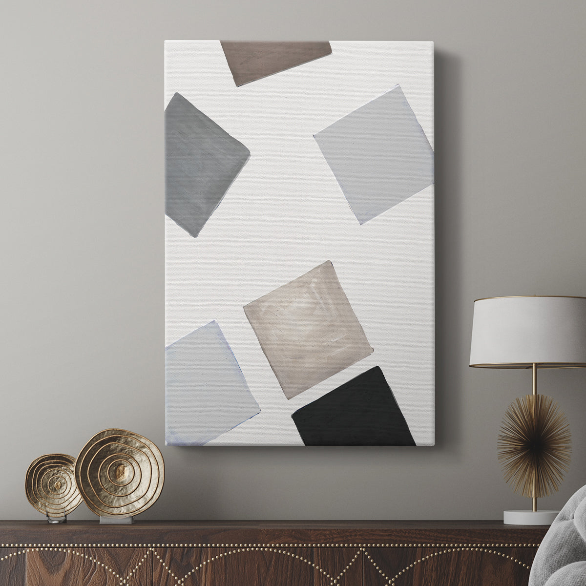 Block Encounter Revisit II - Canvas Art Print