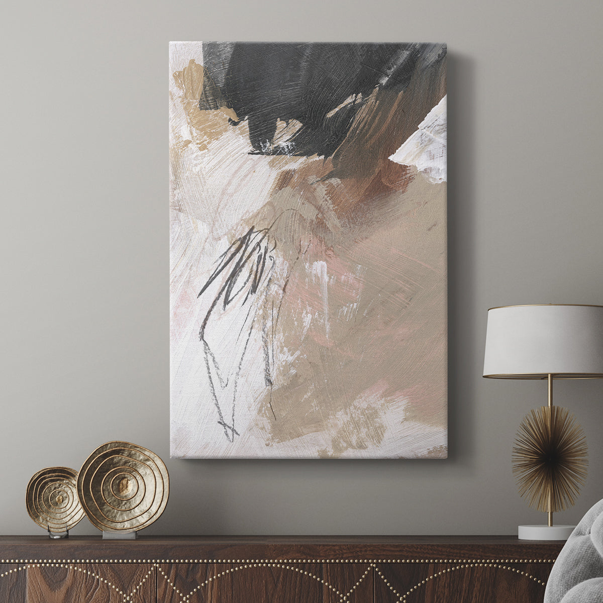 Unbleached Neutrals VI - Canvas Art Print