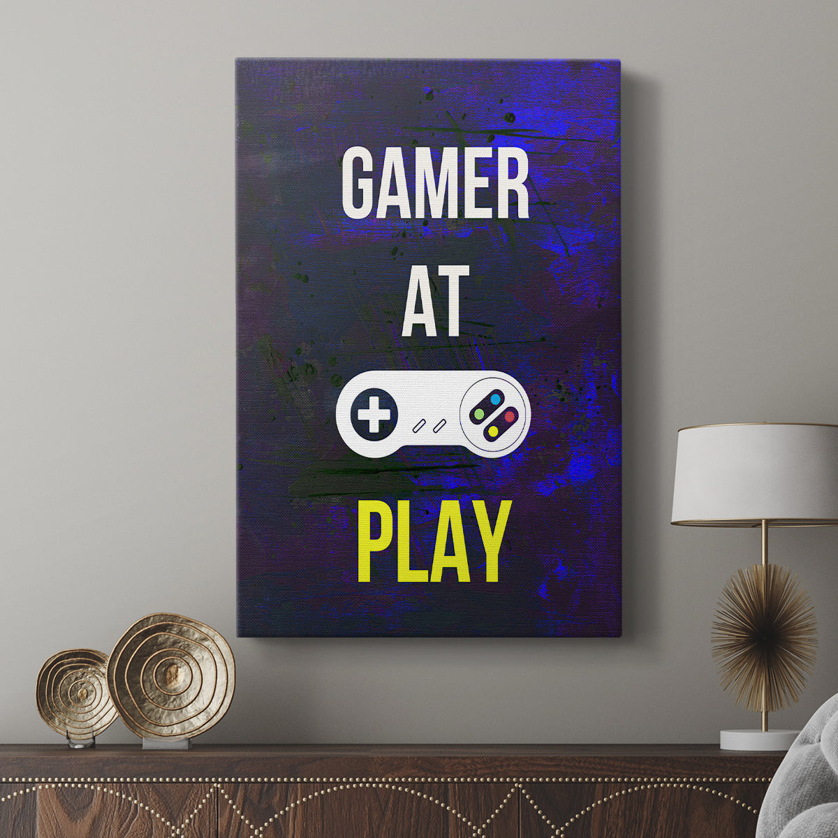 Gamer at Play VI - Canvas Art Print