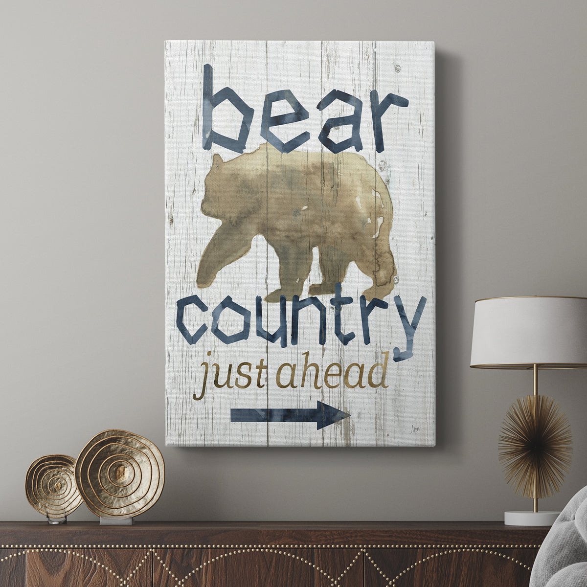 Bear Country - Canvas Art Print